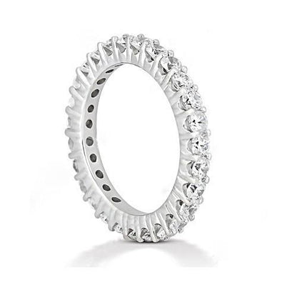 1.35 Carat Round Diamond Eternity Engagement Womens Band New Eternity Band