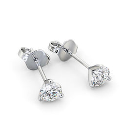 1.35 Ct Round Diamond Stud Women Earring