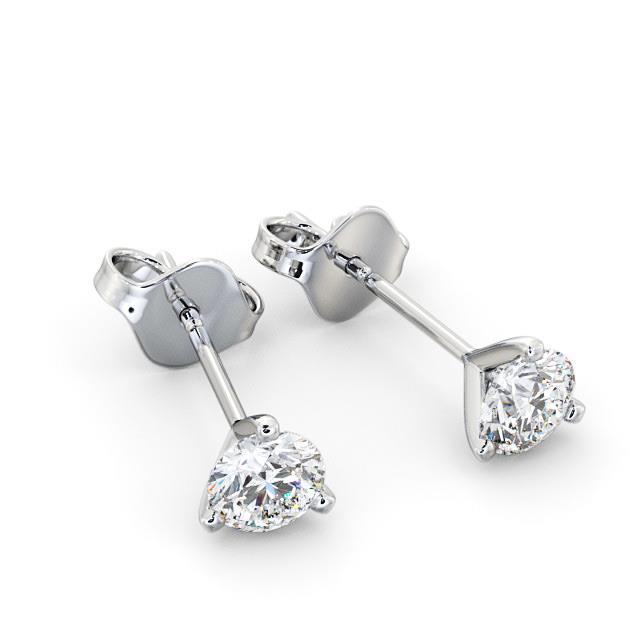 1.35 Ct Round Diamond Stud Women Earring Stud Earrings