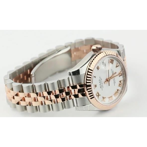 Watch Bezel Bezel Jubilee Bracelet Rose Gold & Ss Rolex Datejust Watch