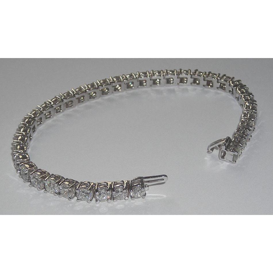14 Carats Diamond Tennis Bracelet Vs Jewelry White Gold Bracelet Tennis Bracelet