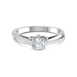 1.90 Ct Sparkling Brilliant Cut Women Natural Earth Mined Diamond Anniversary Ring