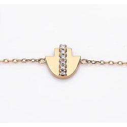 14K Yellow Gold Bracelet 0.30 Carats Jewelry