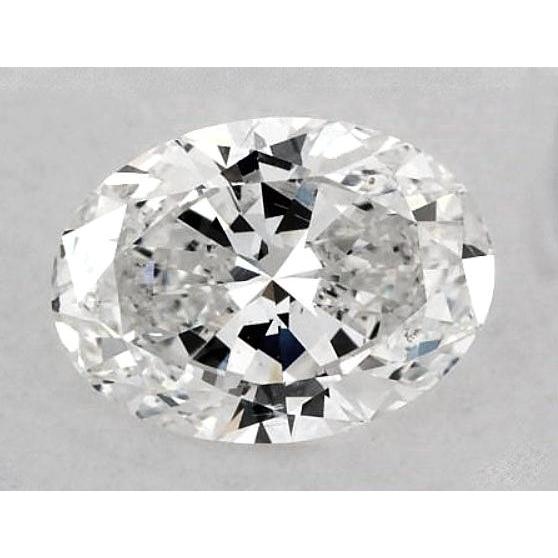 natural oval diamond 1.5ct loose_diamond front view