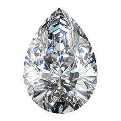 1.5 Carats Pear Cut Natural Loose Diamond Sparkling