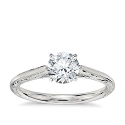 1.50 Carat Gorgeous Round Cut Natural Earth Mined Diamond Solitaire Ring