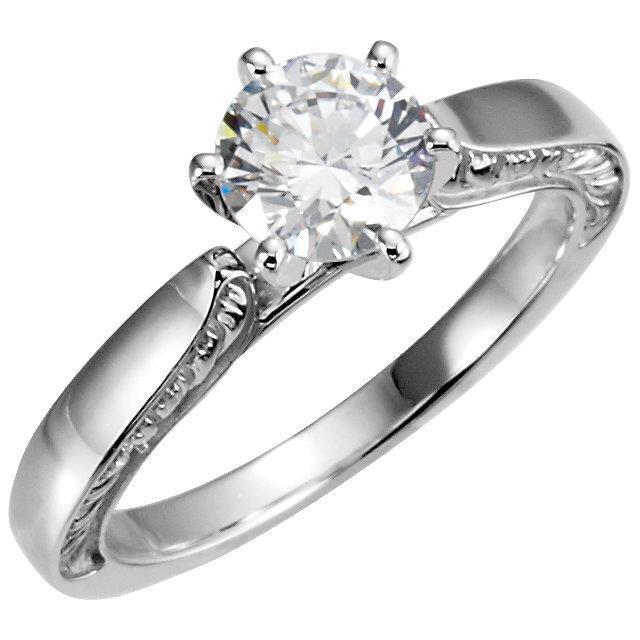  Round Brilliant Diamond Solitaire Engagement Ring Solitaire Ring