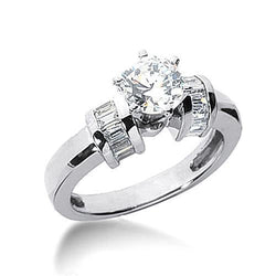 1.50 Ct Natural Earth Mined Diamond Anniversary Ring Three Stone Jewelry New