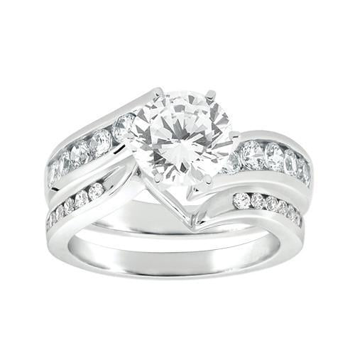 1.75 Ct. Diamond Engagement Ring Set Engagement Ring Set