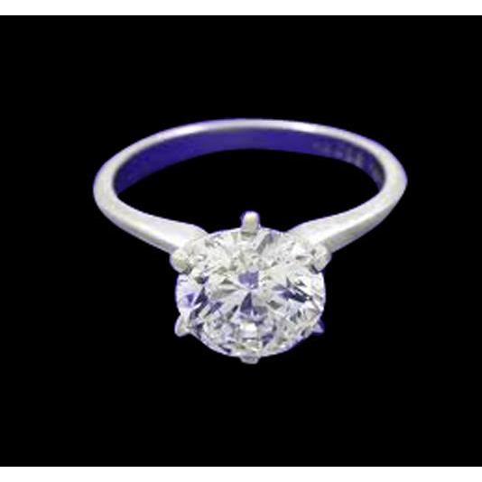 Solitaire Diamond Engagement Ring