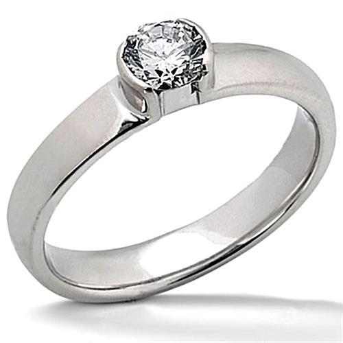 1.50 Ct. Diamond Solitaire White Gold Ring