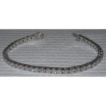 Tennis Bracelet 10.50 Ct. Diamond Tennis Bracelet Sparkling Vs Diamonds