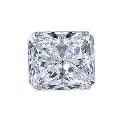 1.58 Carat E Vvs1 Radiant Cut Natural Loose Diamond