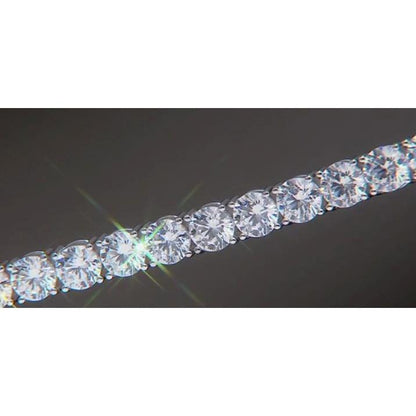 16.5 Ct Vvs Triple Ex Stones Large Diamond Tennis Bracelet Tennis Bracelet