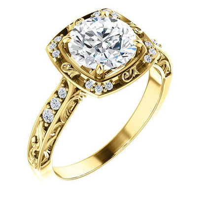 1.65 Ct. Round Brilliant Diamonds Anniversary Ring Jewelry