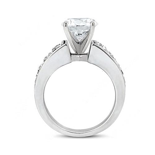 Anniversary Ring 2.75 Carat New Diamonds Anniversary Ring White Gold