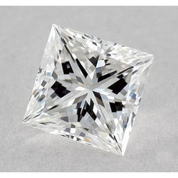 1.75 Carats Princess Natural Earth Mined Diamond Loose E Vvs1 Excellent Cut