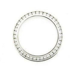 1.75 Ct Round Custom Mined Diamond Bezel To Fit Rolex All Datewatch Models