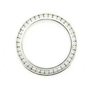 1.75 Ct Round Custom Diamond Bezel To Fit Rolex  All Datewatch Models Watch Bezel