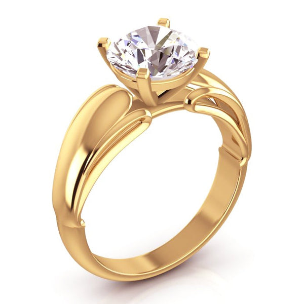 2 Ct Sparkling Diamond Anniversary Ring White Gold