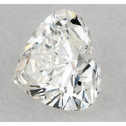 natural heart diamond 1ct loose_diamond side angle