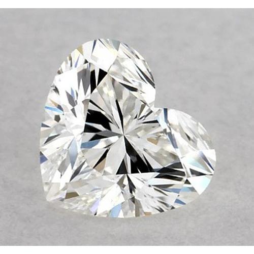 natural heart diamond 1ct loose_diamond front view