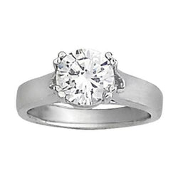 2 Carat Diamond Solitaire Engagement Ring Jewelry