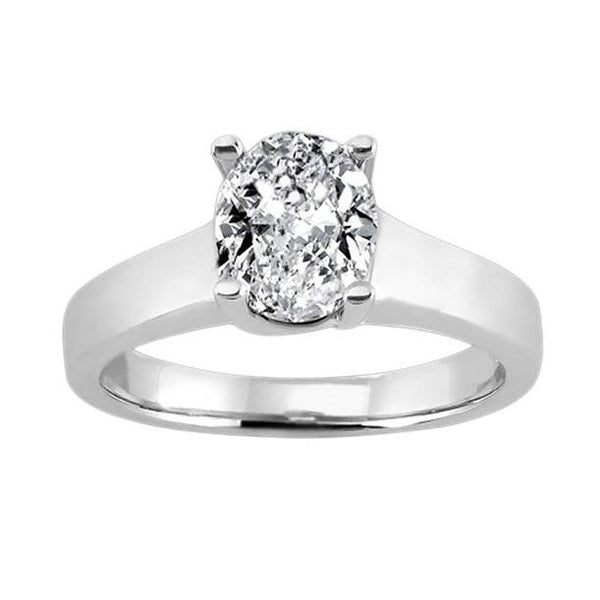    Fancy Lady’s Sparkling Vintage Style White Gold Ring 
