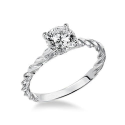 2 Carat Sparkling Round Cut Diamond Engagement Ring