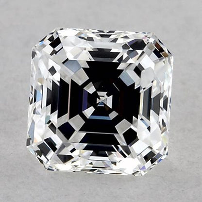 2 Carats Asscher Diamond Loose E Vvs1 Very Good Cut Diamond