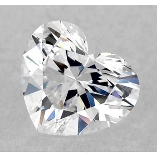 natural heart diamond 2ct loose_diamond front view