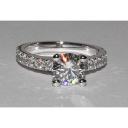 2 Ct. Gorgeous Sparkling Diamond Ring With Accents Jewelry New