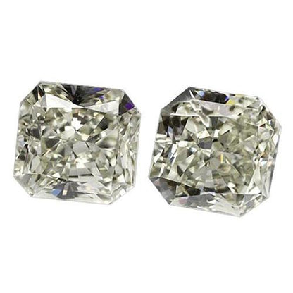 2 Cts. Each Radiant Cut Loose Diamond G Vvs1 Pair Loose Diamond