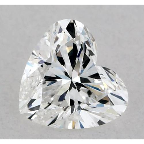 2.5 Carats Heart Natural Earth Mined Diamond Loose J VS1 Good Cut