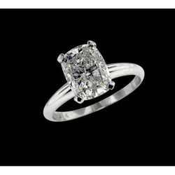 2 Carat Radiant Diamond Solitaire Engagement Ring