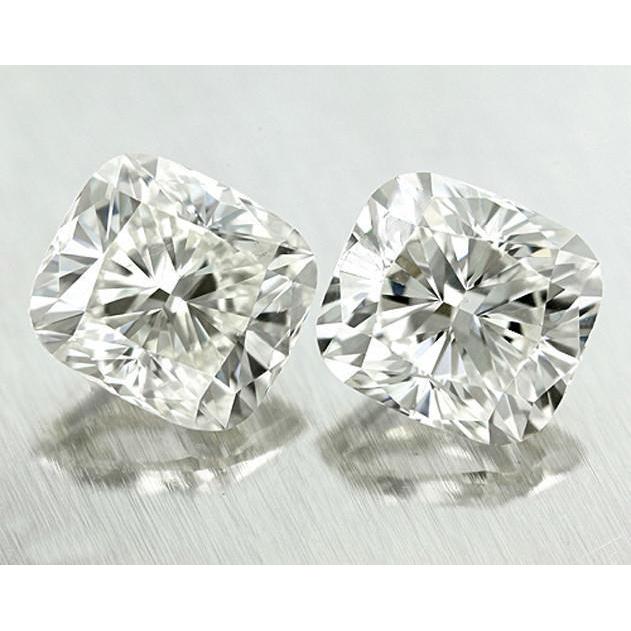 2.02 Carat E Vvs1 Cushion Pair Loose Diamond Sparkling Diamond