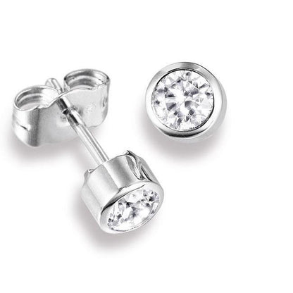 Diamond Studs Wedding Stud Earrings White Gold Diamond  