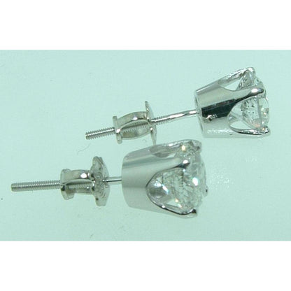 2.20 Ct. Diamond Studs Earring White Gold Stud Earrings