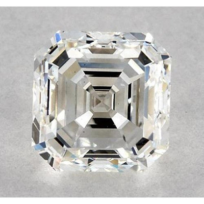 2.25 Carats Asscher Diamond Loose F Vs1 Very Good Cut Diamond