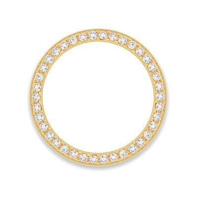 2.25 Ct Round Custom Diamond Bezel To Fit Datejust Or Date Watch Watch Bezel