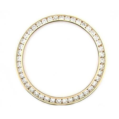 2.30 Ct Custom Diamond Bezel To Fit Rolex Datejust President Watches Watch Bezel