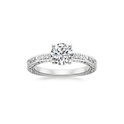 Sparkling Round Brilliant Cut Diamond Engagement Ring 2.30 Ct