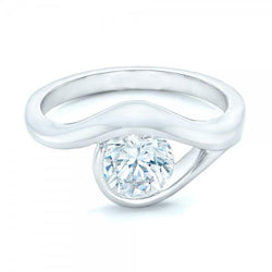 2.50 Carat Gorgeous Round Cut Natural Earth Mined Diamond Engagement Ring