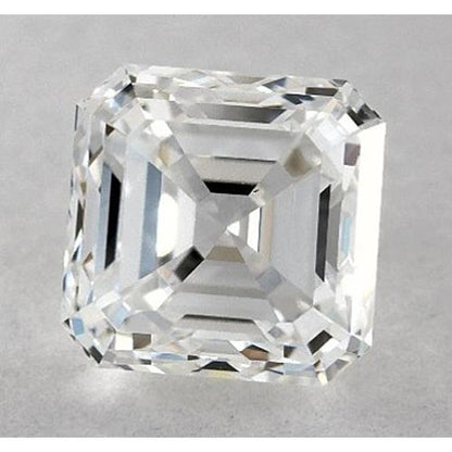2.5 Carats Asscher Diamond Loose F Vvs1 Very Good Cut Diamond