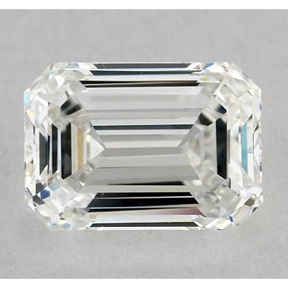 2.5 Carats Emerald Diamond Loose F Vvs1 Very Good Cut Diamond