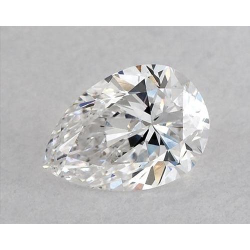 natural pear diamond 2.5ct loose_diamond front view