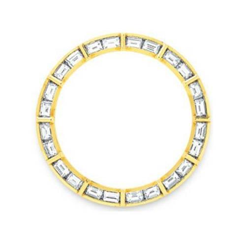 2.5 Ct. Diamond Bezel To Fit Rolex Datejust Or Date All Watch Models Watch Bezel