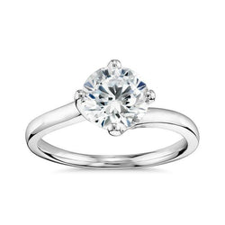 2.50 Ct Gorgeous Round Cut Solitaire Natural Earth Mined Diamond Wedding Ring