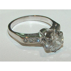 2.50 Carat Diamond Antique Style Ring Women Jewelry New