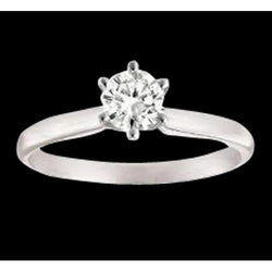 2.50 Ct. Round Women Diamond Solitaire Engagement Ring